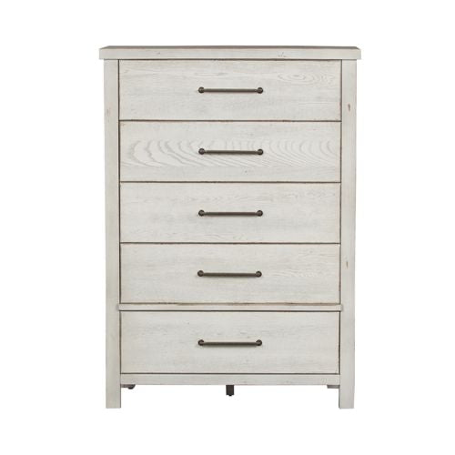 Modern Farmhouse 5 Drawer Chest