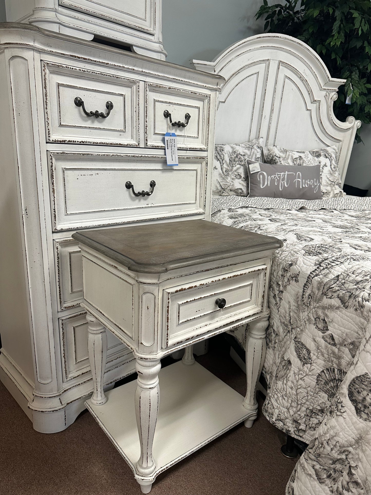 Magnolia Manor Panel Headboard