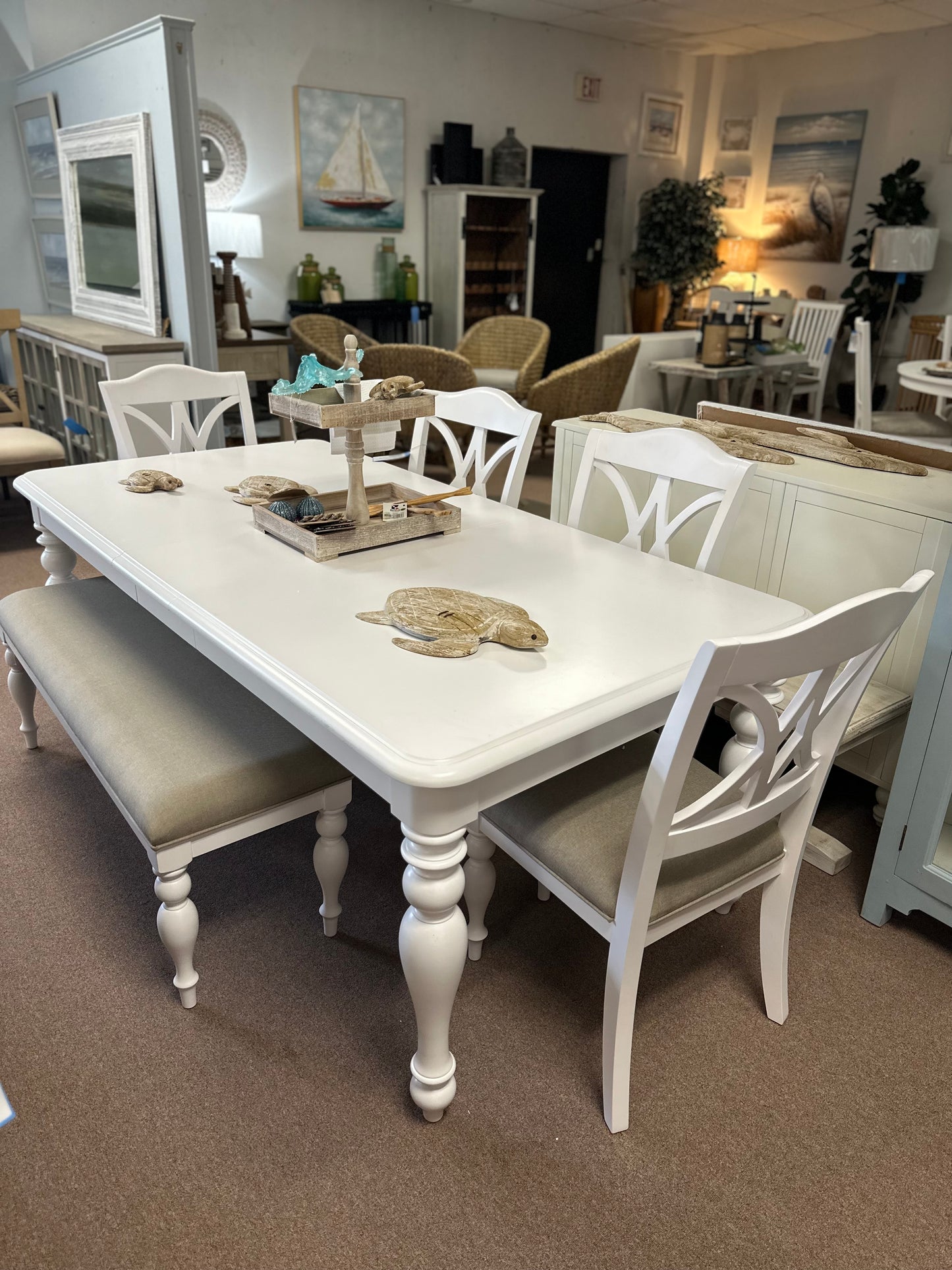Summer House Slat Back Side Chair