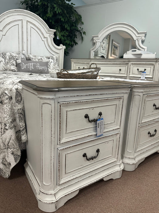 Magnolia Manor 2 Drawer Night Stand